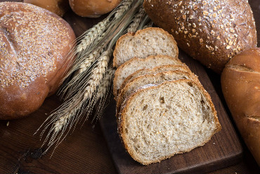 High dietary fiber bread